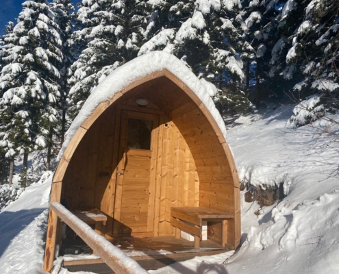 Sauna Wildbachhütte Chalet Klippitztörl